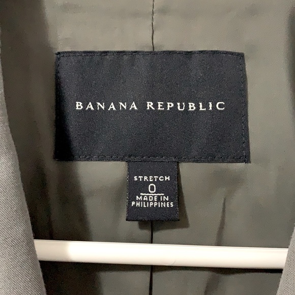 Banana Republic Stretch Cotton 2-Button Blazer - Picture 5 of 6